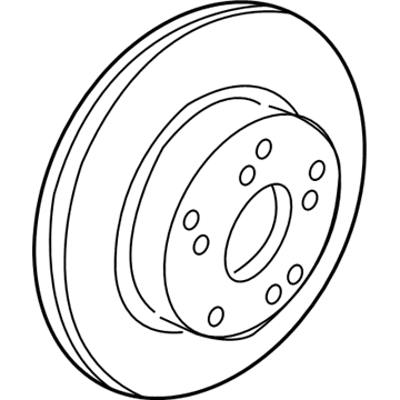 Honda 45251-T2G-A01 Disk, Front Brake (16