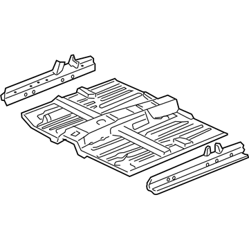 2004 Honda Civic Floor Pan - 65100-S5A-A12ZZ