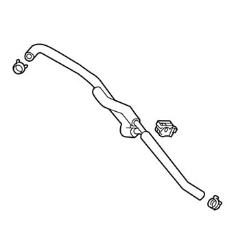 Honda Civic Brake Booster Vacuum Hose - 46402-TGH-A11