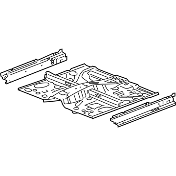 Honda 65100-TM8-A00ZZ Floor, FR.