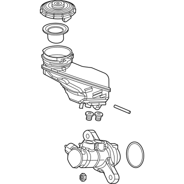 2021 Honda Odyssey Brake Master Cylinder - 46101-THR-A11