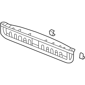 Honda 65752-S0X-305ZZ Plate, RR. Crossmember (Lower)