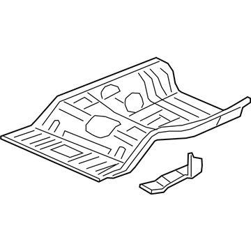 2013 Honda Civic Floor Pan - 04655-TR2-305ZZ