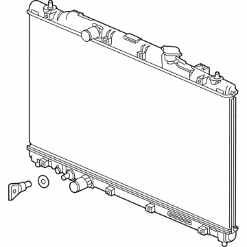 2023 Honda HR-V Radiator - 19010-6CT-A01