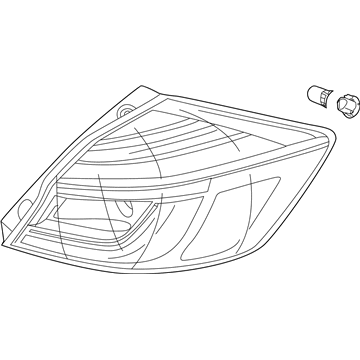 Honda 33500-TXM-A01 TAILLIGHT ASSY., R