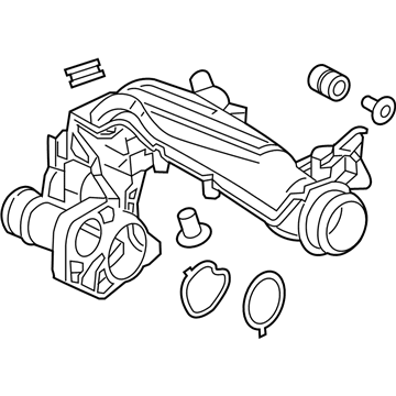 Honda 17270-5AA-H00 Joint Assy., Turbocharger