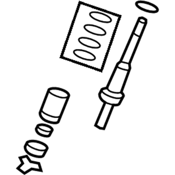 Honda Power Steering Control Valve - 53641-SWA-A01