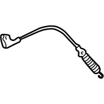 Honda 86329-S2A-003 Wire, L. Tension