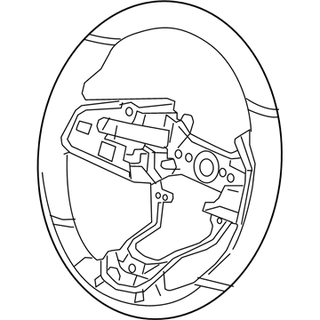 2022 Honda CR-V Steering Wheel - 78501-TLB-E01ZB