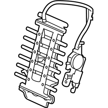 Honda 81190-TZ5-A01 Lumbar, R. FR. Seat-Back Static