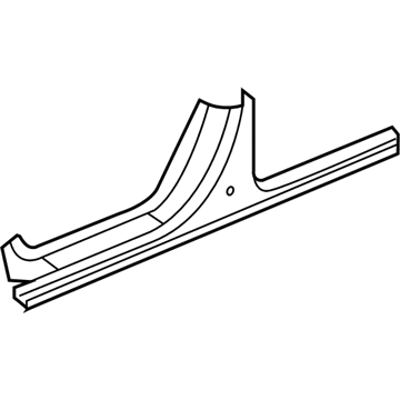 Honda 04631-TK8-A20ZZ Panel, R. Side Sill