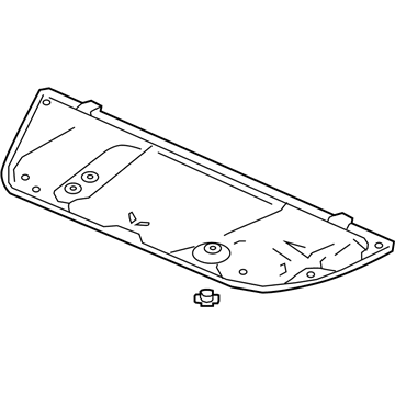 Honda 74141-TVA-A00 Insulator, Hood