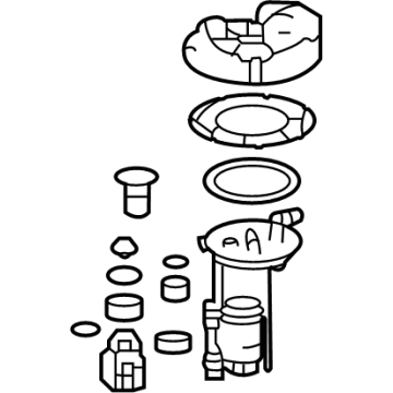 2023 Honda Pilot Fuel Filter - 17048-T90-A00