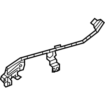 Honda 81680-3W0-A51 WIRE, L- COVER FIX