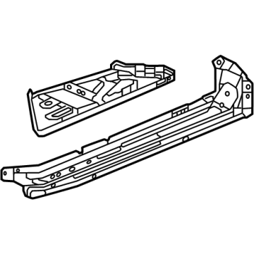 Honda 04659-T43-300ZZ PANEL SET, L- RR