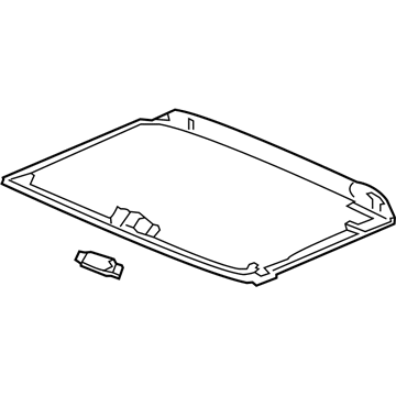 Honda 70600-T2F-A01ZB Sunshade *NH836L*