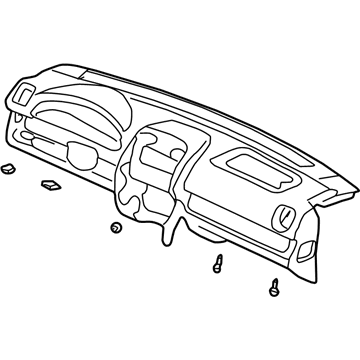 Honda CR-V Instrument Panel - 77102-S9A-G51ZA