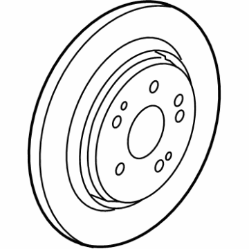 Honda 42510-T90-A00 DISK, RR- BRAKE