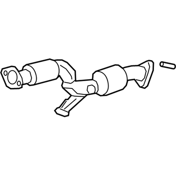 2022 Honda Insight Catalytic Converter - 18160-6L2-A00