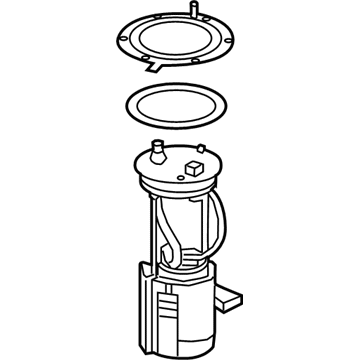 Honda 17045-TRW-A00 Module Set, Fuel Pump