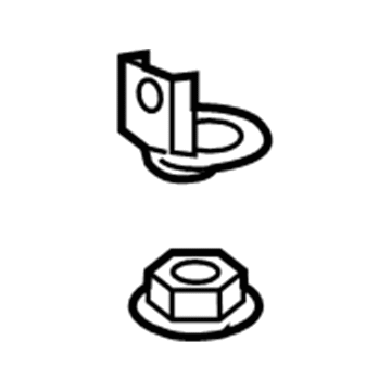 Honda 74171-TLA-A01 Bracket, Radiator Mounting (Upper)