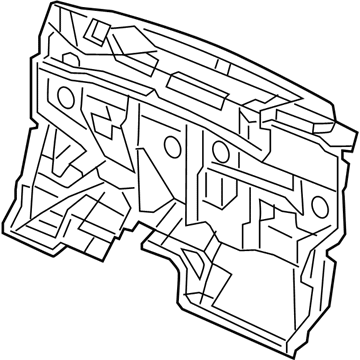 Honda 74260-TR0-A50 Insulator, Dashboard