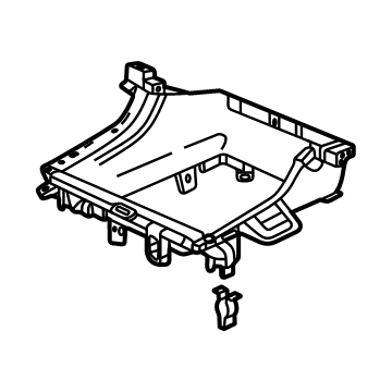 Honda 83426-T20-A01ZA TRAY, FR- *NH900L*