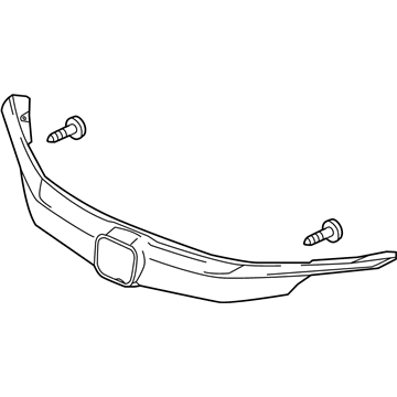 Honda 71104-T3W-J51 Molding Assy., FR. Grille (Upper)