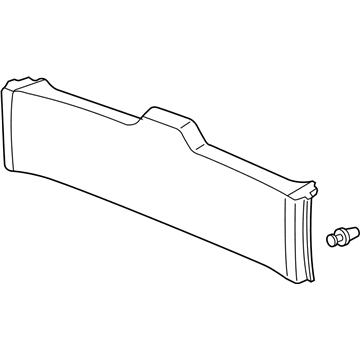 Honda 84432-SCV-A01ZB Lining Assy., Tailgate (Upper)*NH361L* (CF GRAY)