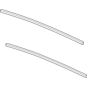 Honda 04733-SCV-A00 Rubber Set, RR. Windshield Dam