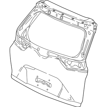 2022 Honda CR-V Tailgates - 68100-TLA-A50ZZ