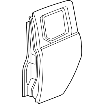 Honda 67550-SCV-A80ZZ Panel, L. RR. Access (DOT)