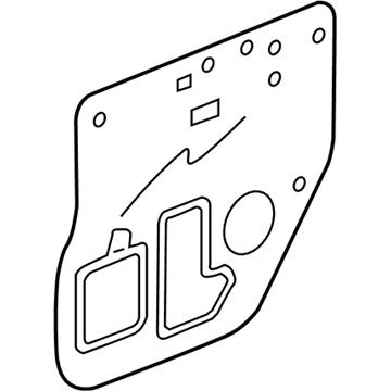 Honda 72861-SCV-A10 Seal, RR. Access Panel