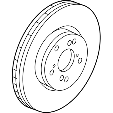 Honda 45251-3D4-A50 DISK, FR- BRAKE