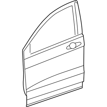 Honda CR-V Door Panel - 67010-SWA-A90ZZ