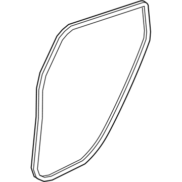 Honda Clarity Plug-In Hybrid Door Seal - 72815-TRT-A02