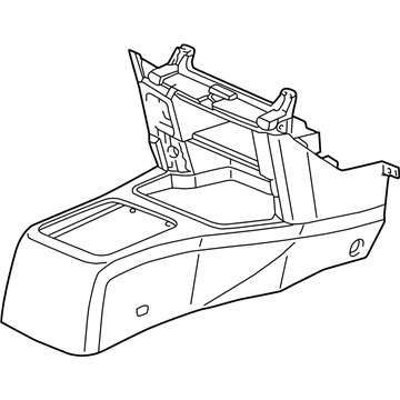 Honda CR-V Center Console Base - 77291-S9A-A11ZC