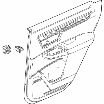 2023 Honda CR-V Door Trim Panel - 83700-3A0-A11ZC