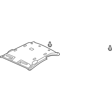 Honda 83200-SVA-A12ZD Lining Assy., Roof *NH686L* (QP LIGHT WARM GRAY)