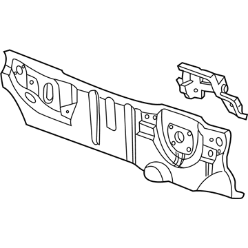 Honda 61500-S04-A00ZZ Dashboard (Lower)