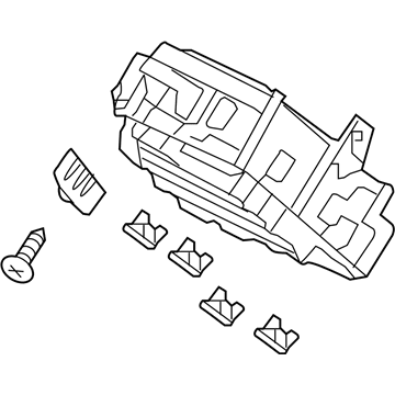 2017 Honda Accord Hybrid Fuse Box - 38200-T3W-A04