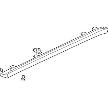 Honda 71800-S84-A30ZC Garnish Assy., R. Side Sill *G87P* (DARK EMERALD PEARL)