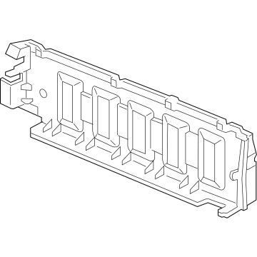 Honda 74890-T6Z-A10 CLADDING, TAILGATE