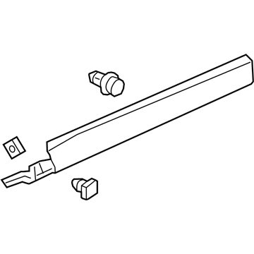 Honda 71850-T6Z-A00 Garnish Assy., L. FR. Side Sill