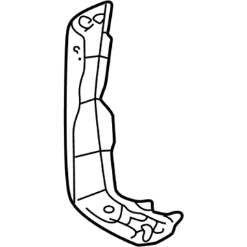 2002 Honda Odyssey Radiator Support - 60413-S0X-A01ZZ