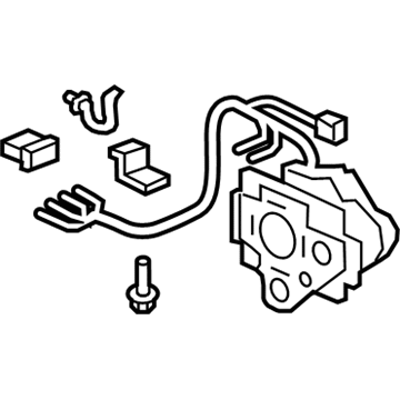 Honda Fit Mirror Actuator - 76210-TF0-E01