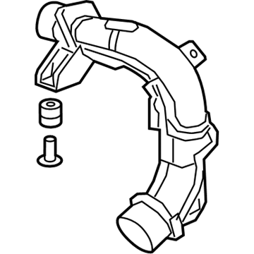 Honda 17292-6B2-A01 Pipe Assy., Intercooler Outlet