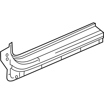 Honda 04631-TBG-A01ZZ Panel, R. Side Sill