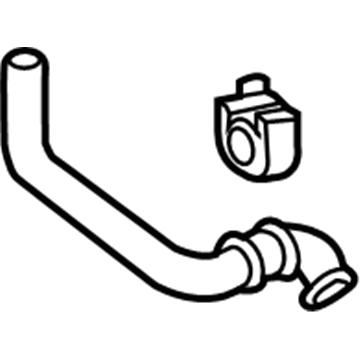 Honda 80272-TZ5-A00 Hose, RR. Drain