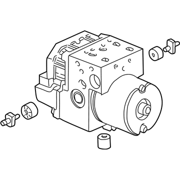 2001 Honda Civic ABS Control Module - 57110-S5A-A60